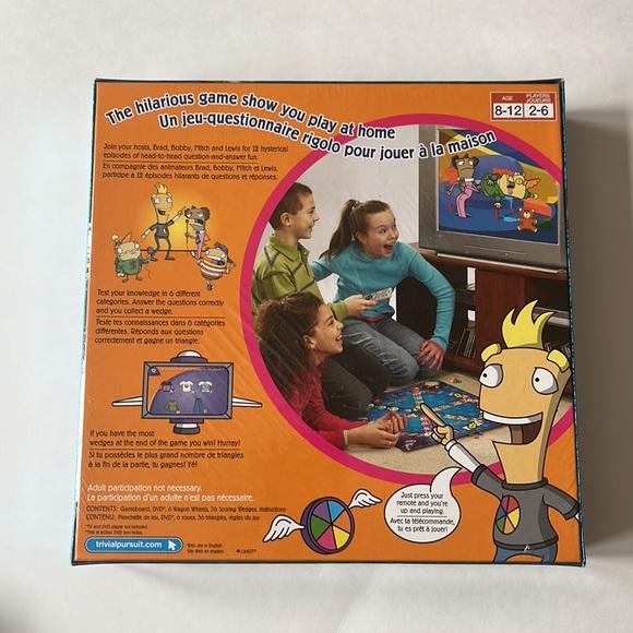 Trivia Pursuit DVD Board Game Kids / 2006 Park Brothers / New Sealed - Picture 3 of 7